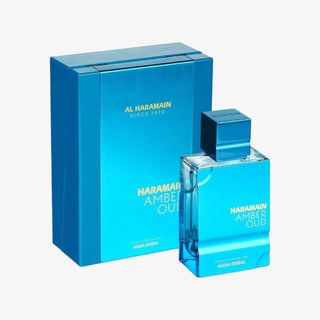 Amber Oud Aqua Dubai EDP Al Haramain box