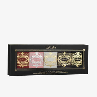 Badee Al Oud Collection 5 x 5ml EDP Gift Pack Lattafa