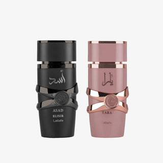 Asad Elixir and Yara Elixir Lattafa Perfume Set