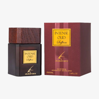 Oud Intense Saffron EDP Fragrance World box