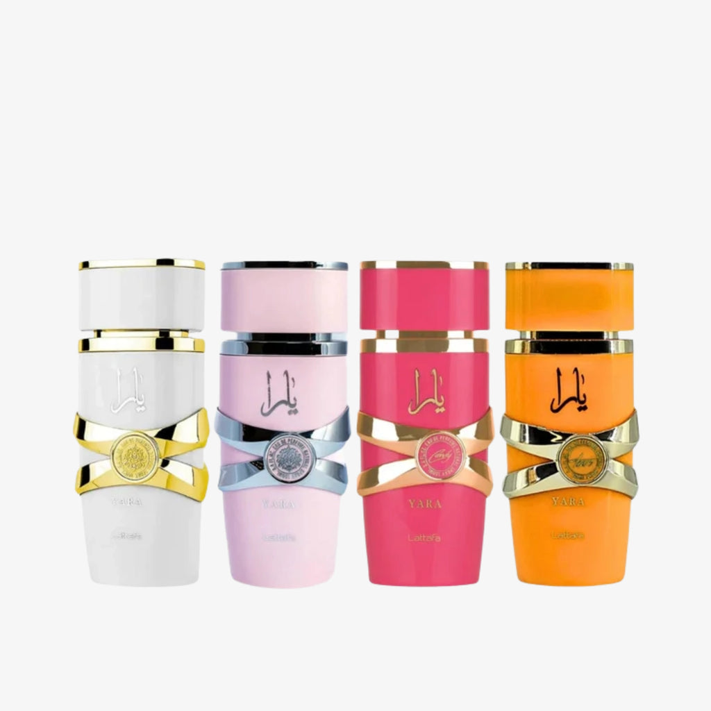 Yara Mini Collection 4x5ml EDP Spray Gift Pack Lattafa – Hana Fragrance