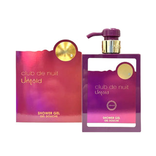 Shop Armaf Club De Nuit Untold shower gel by Hana Fragrance in Malaysia