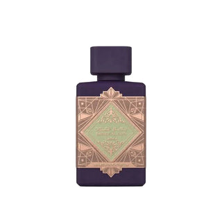 Bade'e Al Oud Amethyst Fusion EDP by Lattafa oriental woody perfume for men and women
