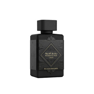 Badee Al Oud Black Exposed EDP by Lattafa oriental vanilla perfume for men and women