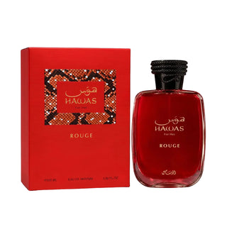 Hawas Rouge EDP by Rasasi best perfume for women in Singapore