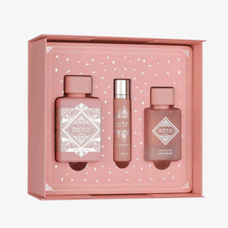Lattafa Badee Al Oud Noble Blush 3pcs Gift Set perfume for women in Singapore