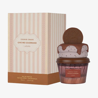 Shop Lattafa Cookie Crave Give Me Gourmand perfume by Hana Fragrance in Malaysia