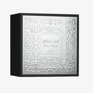 Lattafa Fakhar 3pcs Gift Set floral woody perfume
