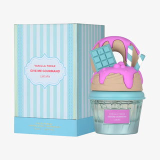 Shop Lattafa Vanilla Freak Give Me Gourmand perfume by Hana Fragrance in Malaysia